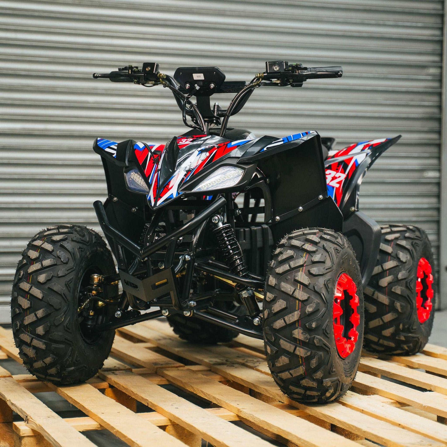 Kubbi Q32 Electric Quad Bike for teens with 2500W motor and hydraulic suspension