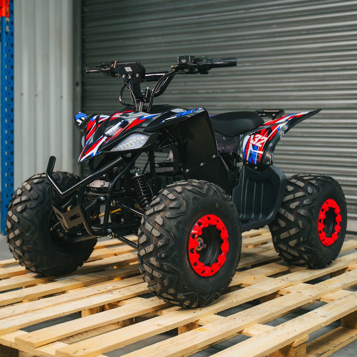 Kubbi Q32 Electric Quad Bike for Teens with 2500W motor and hydraulic suspension