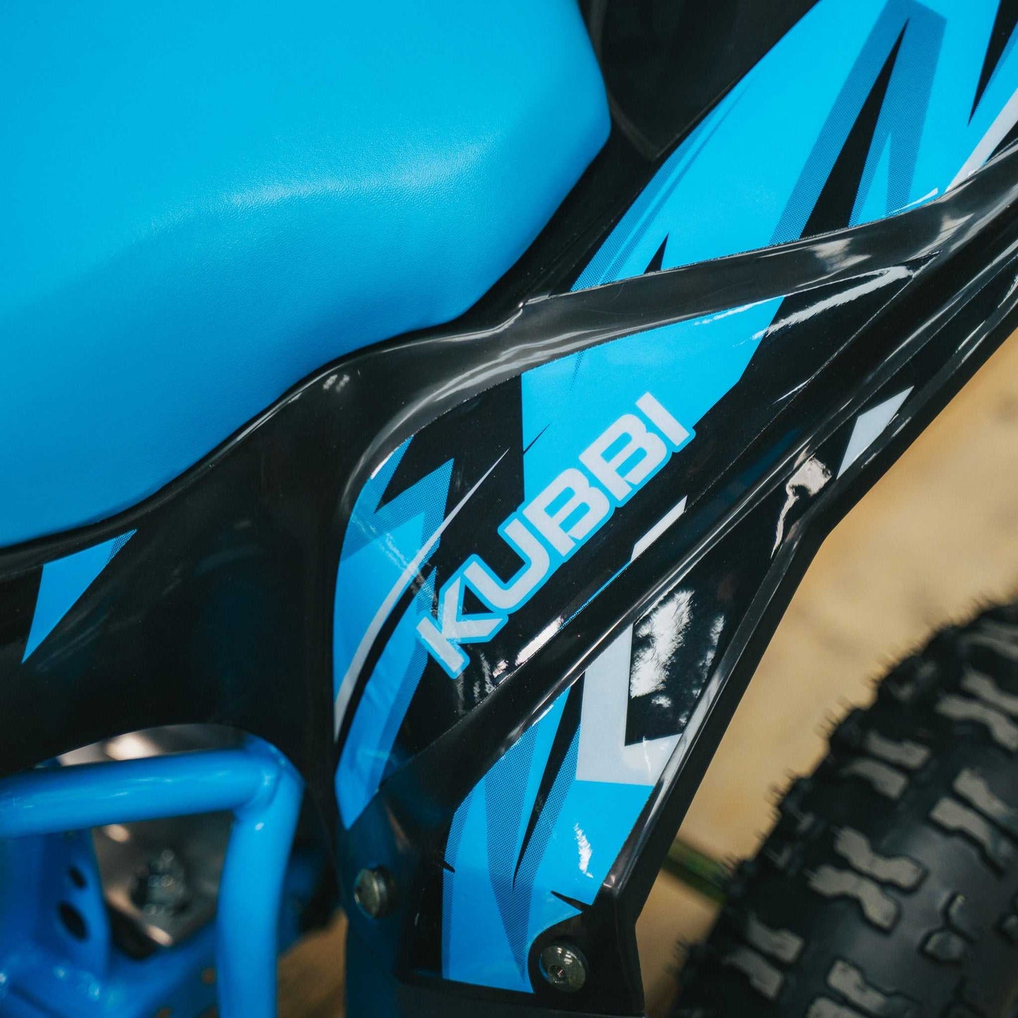 Kubbi Q3 electric quad bike for kids aged 3-9 with 1200W motor and parental speed control
