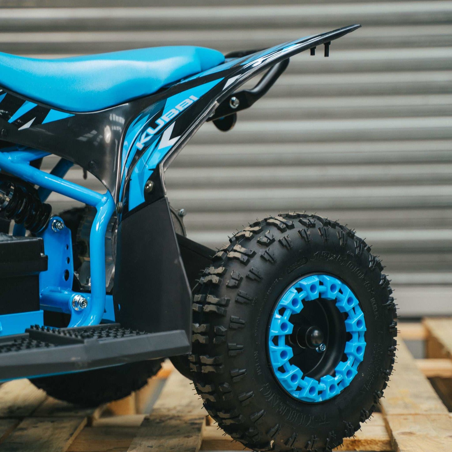 Kubbi Q3 electric quad bike for kids aged 3-9 with 1200W motor and parental speed control