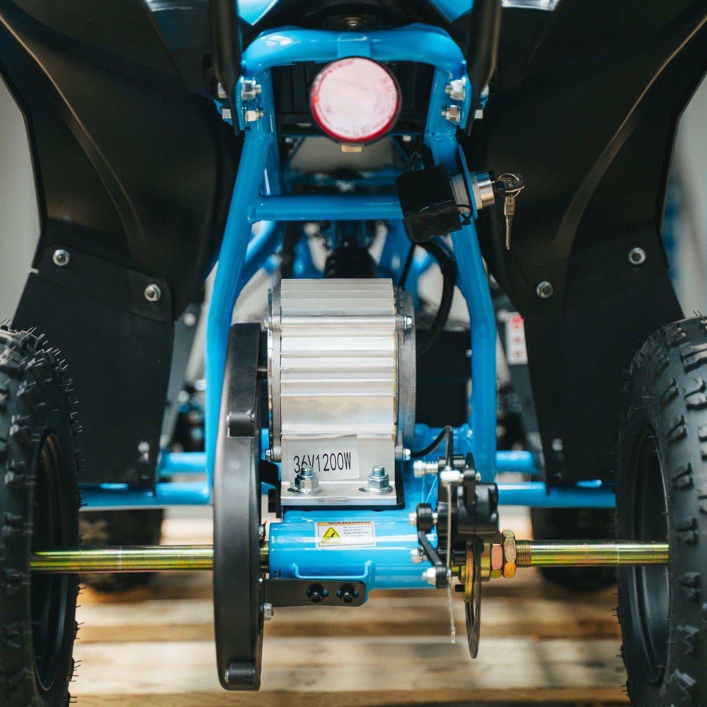 Kubbi Q3 Electric Quad Bike for kids with 1200W motor and parental speed control