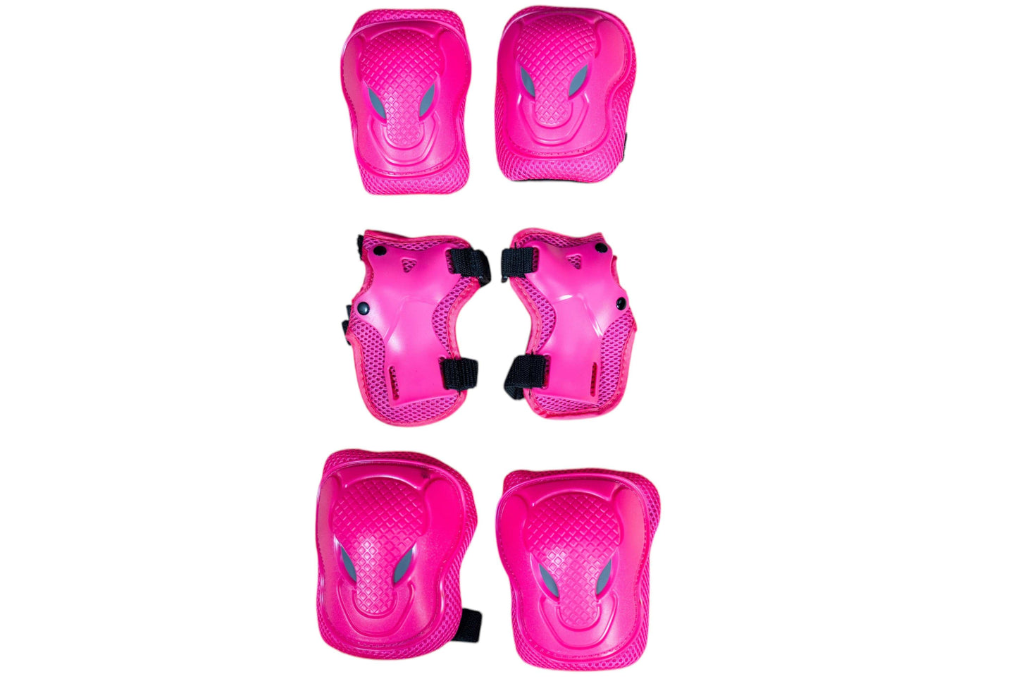 Pink kids safety pads for child protection
