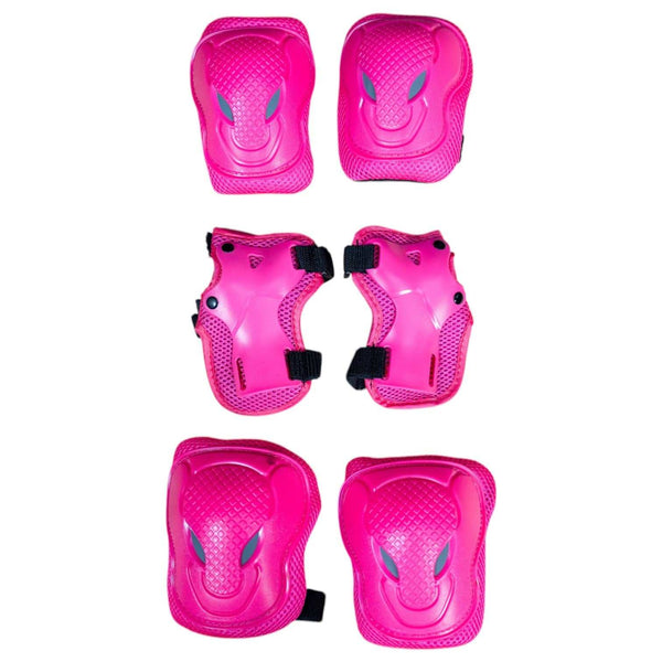 Pink kids safety pads for ages 3-13