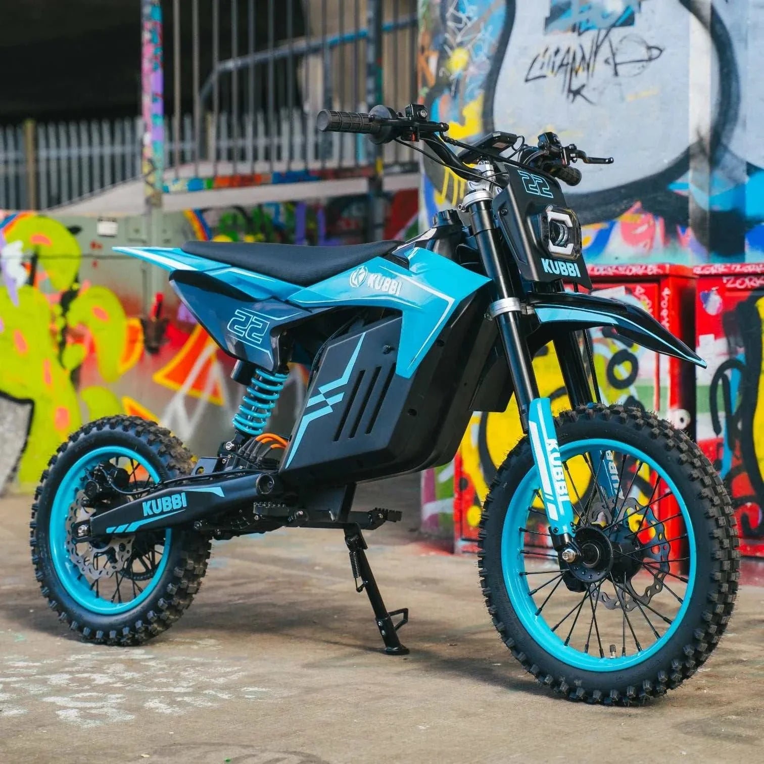 Kubbi K22 Electric Dirt Bike for teenagers off-road with 2000W motor and parental speed control