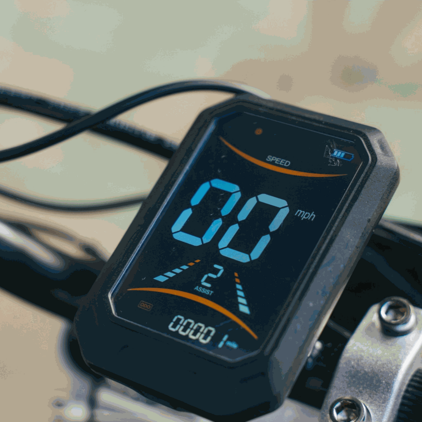 Kubbi K22 Electric Dirt Bike for teenagers off-road in action with rugged terrain and parental speed control features