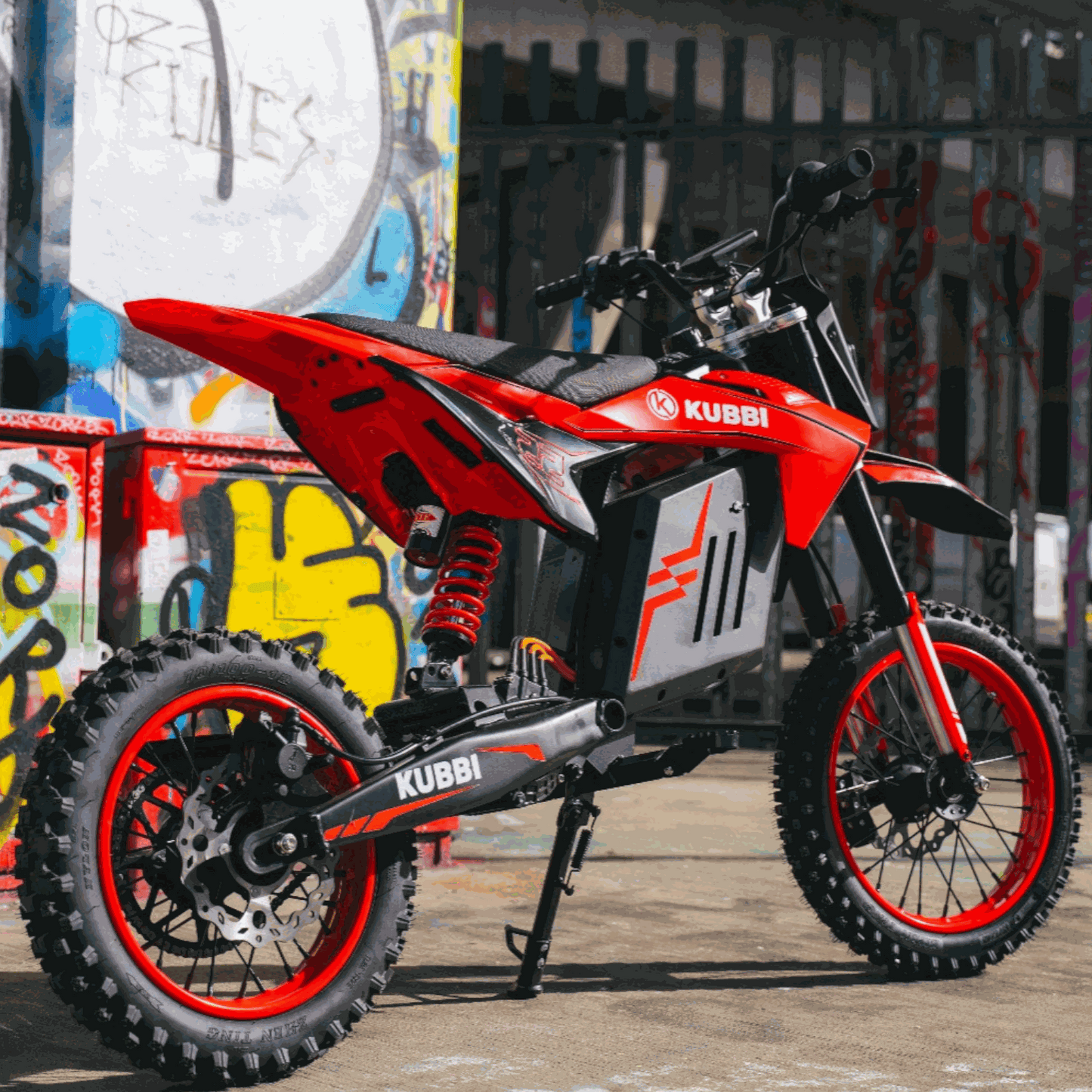 Kubbi K22 Electric Dirt Bike for teenagers with 2000W motor and off-road features