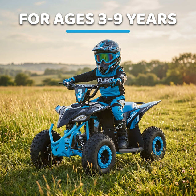 Kubbi Q3 Electric Quad Bike for Kids (Ages 3–9)