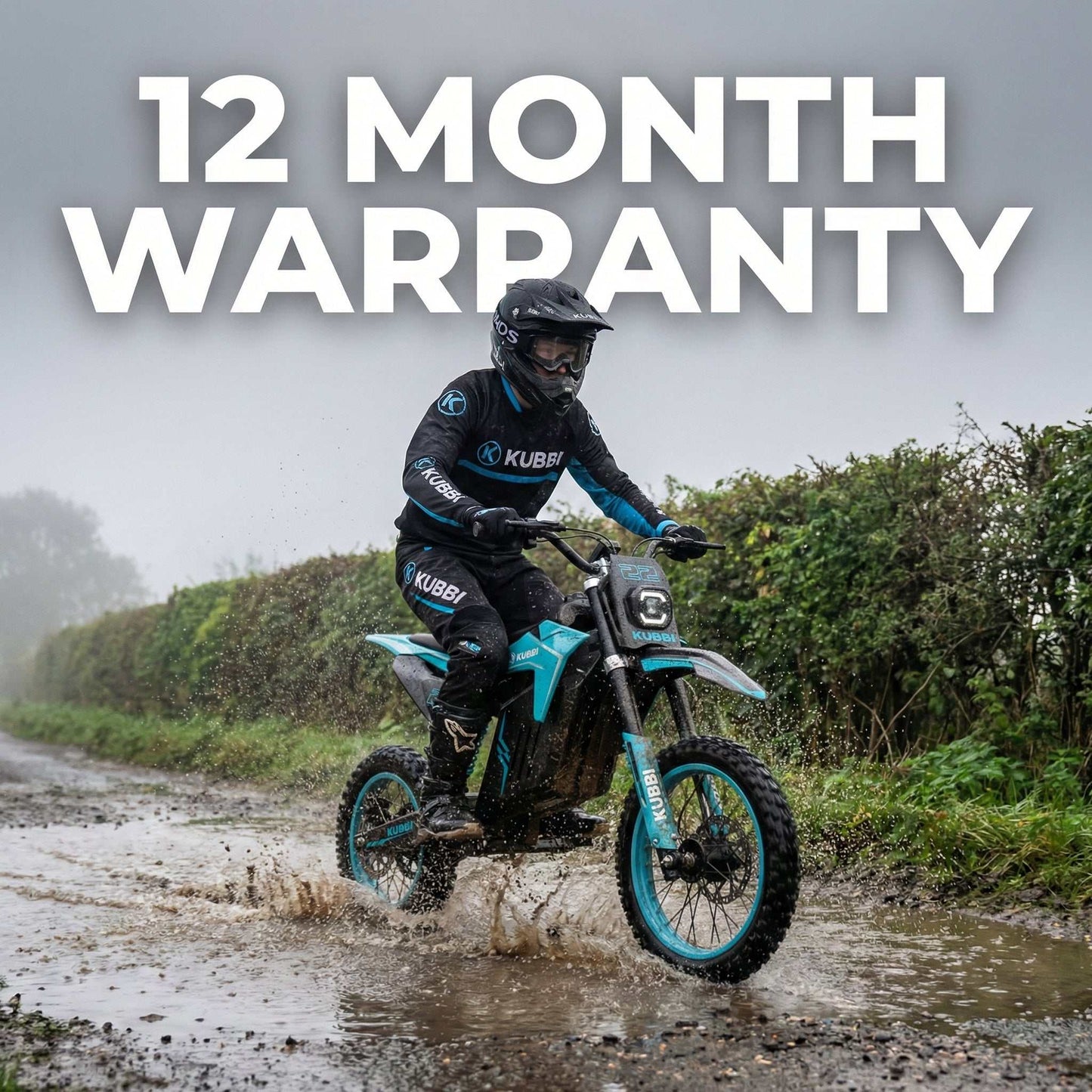 Kubbi K22 Electric Dirt Bike for teenagers with 2000W motor and off-road features