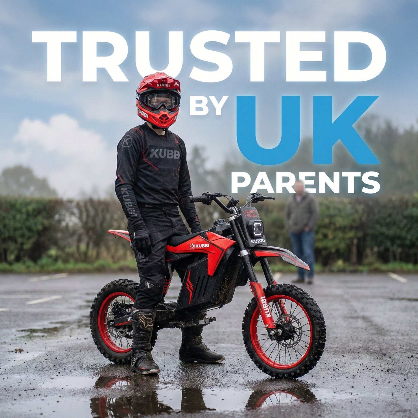 Kubbi K22 electric dirt bike for teenagers with 2000W motor and off-road features
