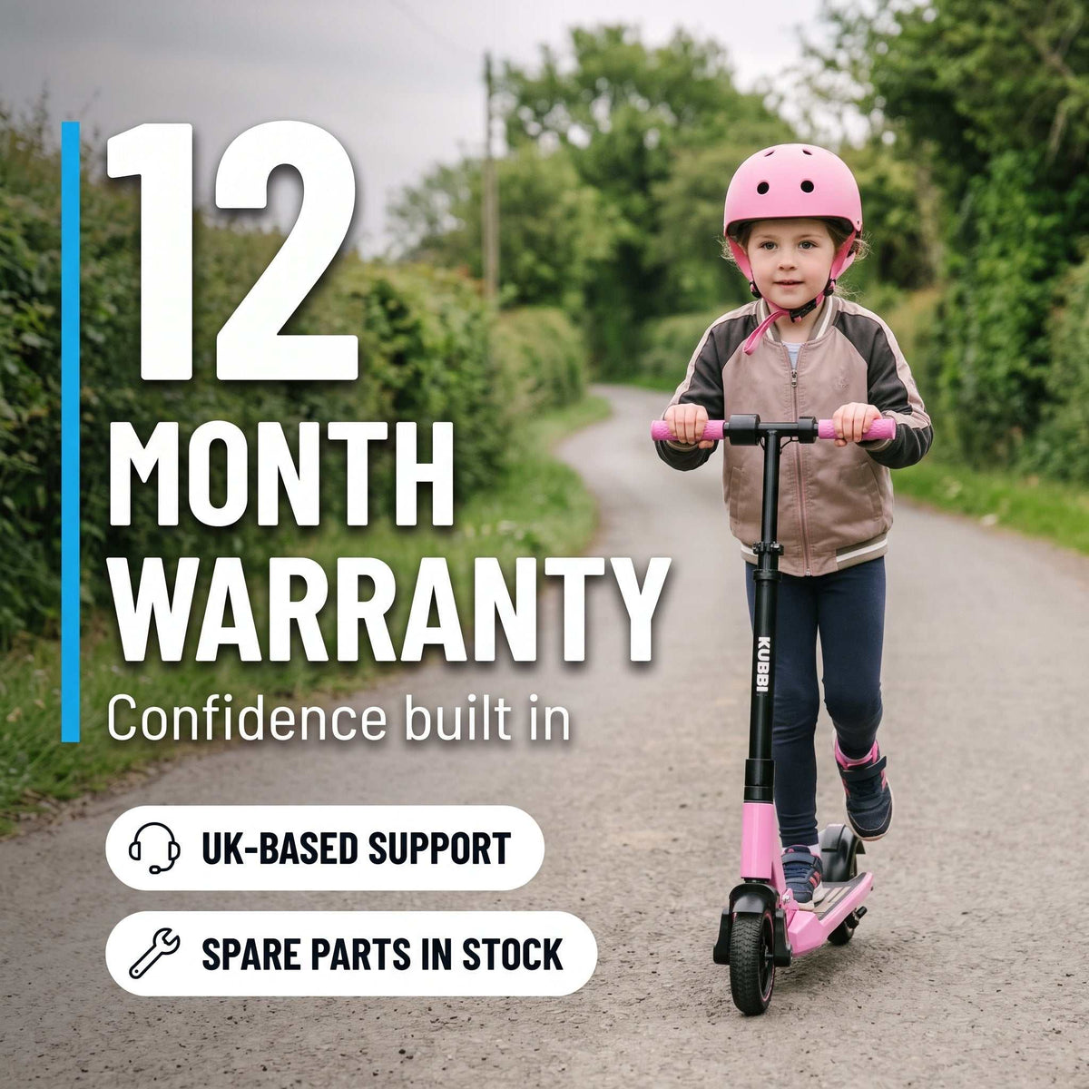 Kubbi S4 Pro Kids’ Electric Scooter (Ages 3-9)