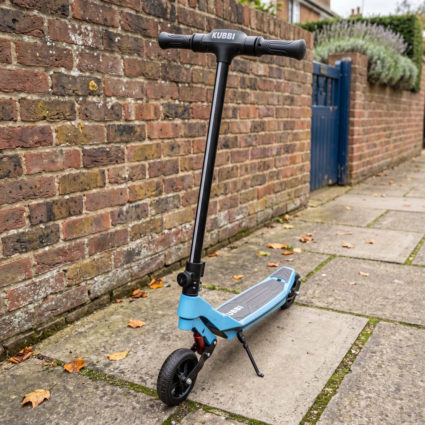 Kubbi S7 Pro junior off-road electric scooter for ages 8-13 with 200W motor and splash-resistant design