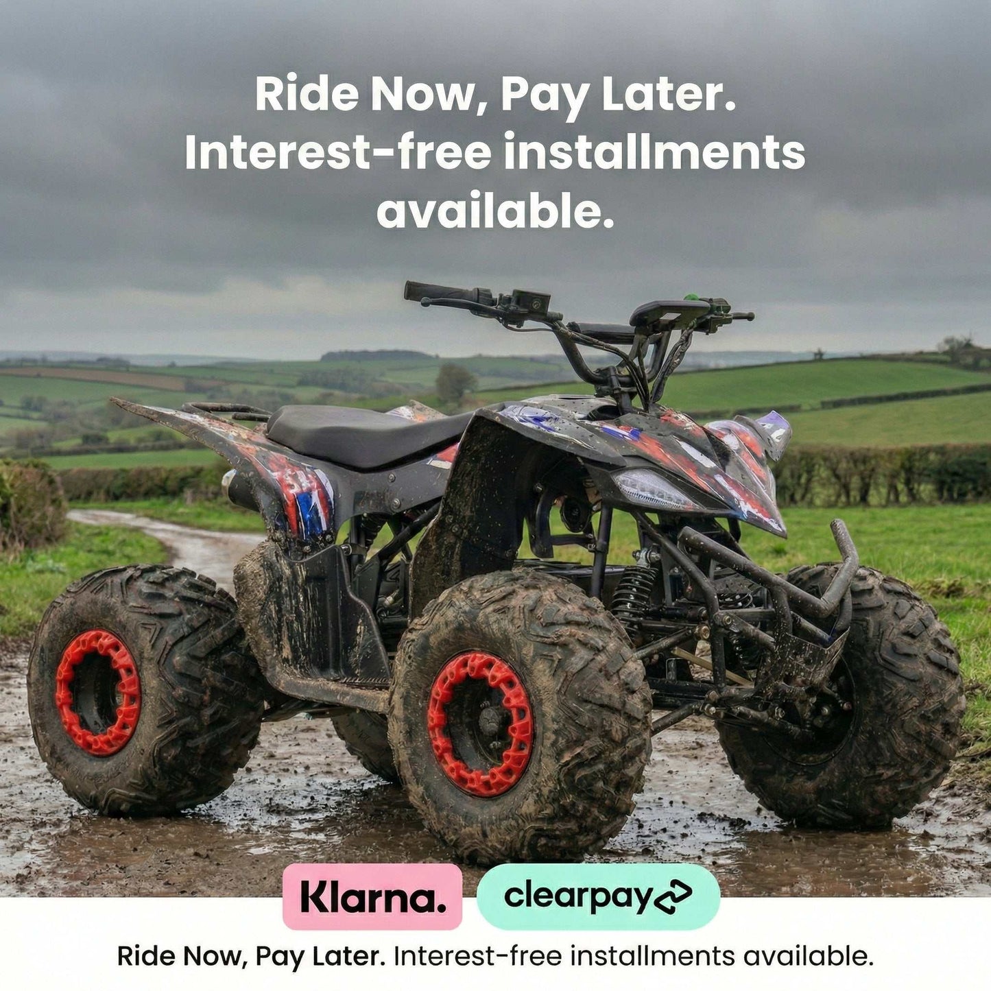 Kubbi Q32 Electric Quad Bike for teens with 2500W motor and shaft drive system