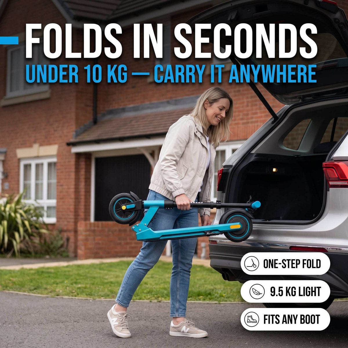 Kubbi S4 Pro Kids’ Electric Scooter (Ages 3-9)