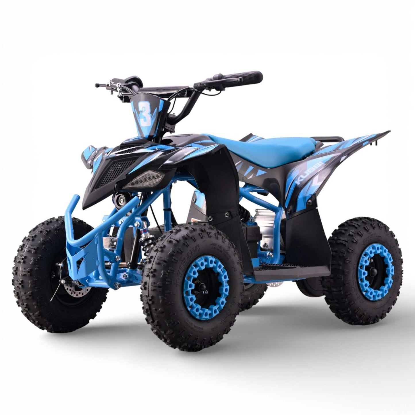 Kubbi Q3 Electric Quad Bike for Kids with parental speed control and off-road pneumatic tires