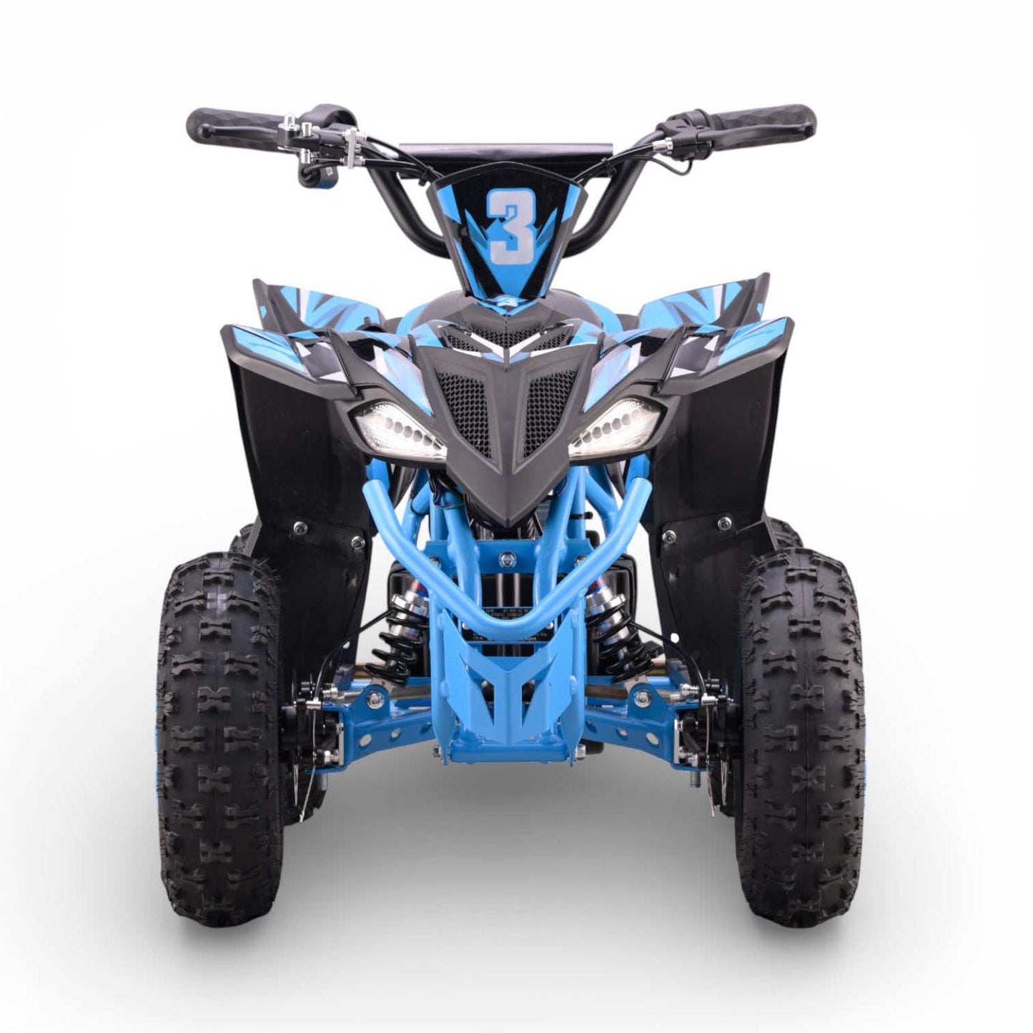 Kubbi Q3 Electric Quad Bike for Kids with parental speed control and off-road pneumatic tires
