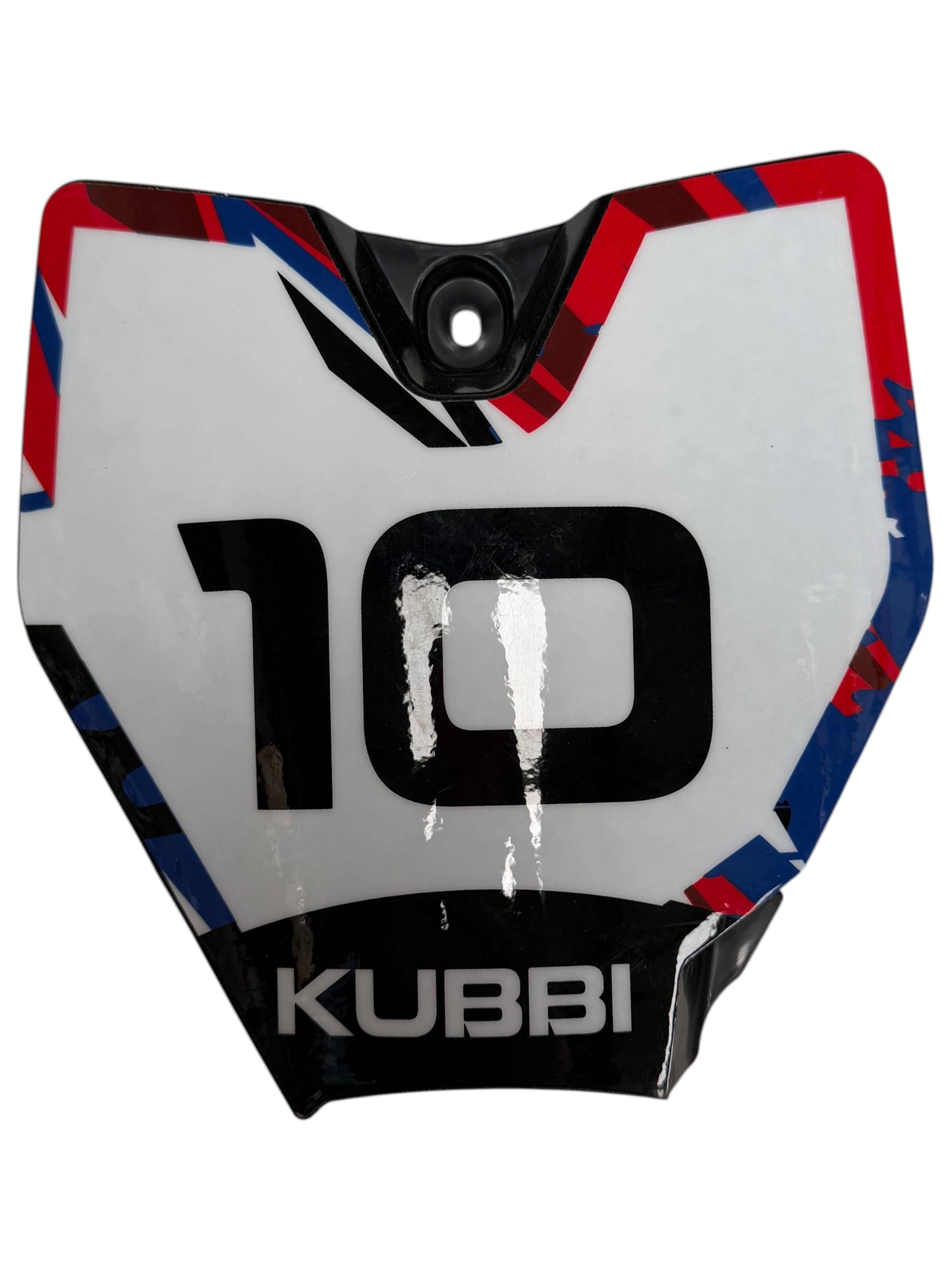 Kubbi K10 Pro front metal plate close-up view