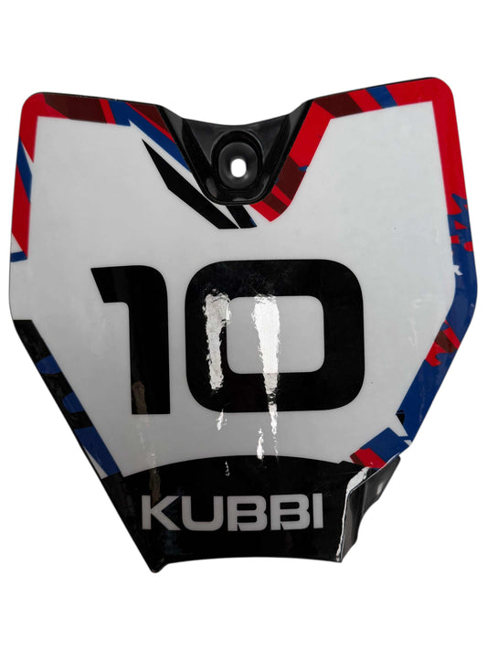 Kubbi K10 Pro front metal plate close-up view