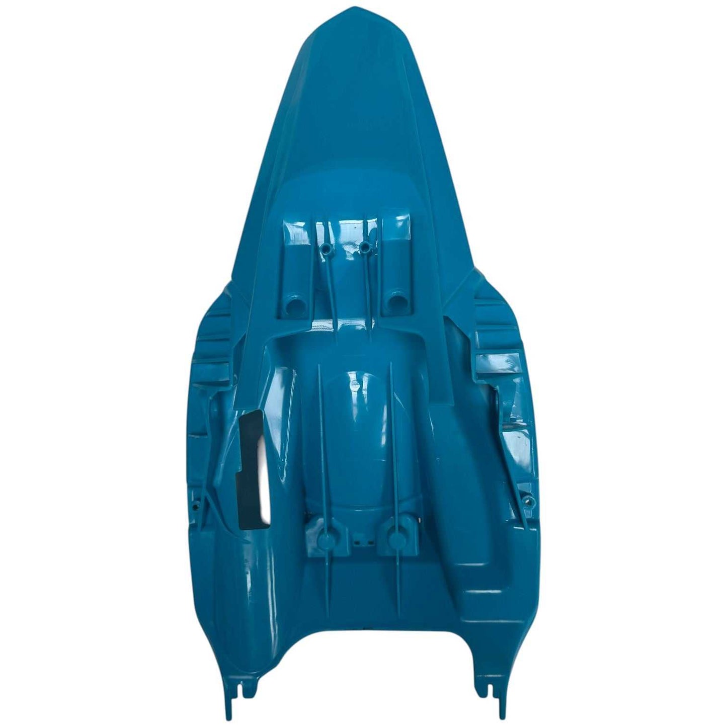 Kubbi K22 blue rear fender close-up view