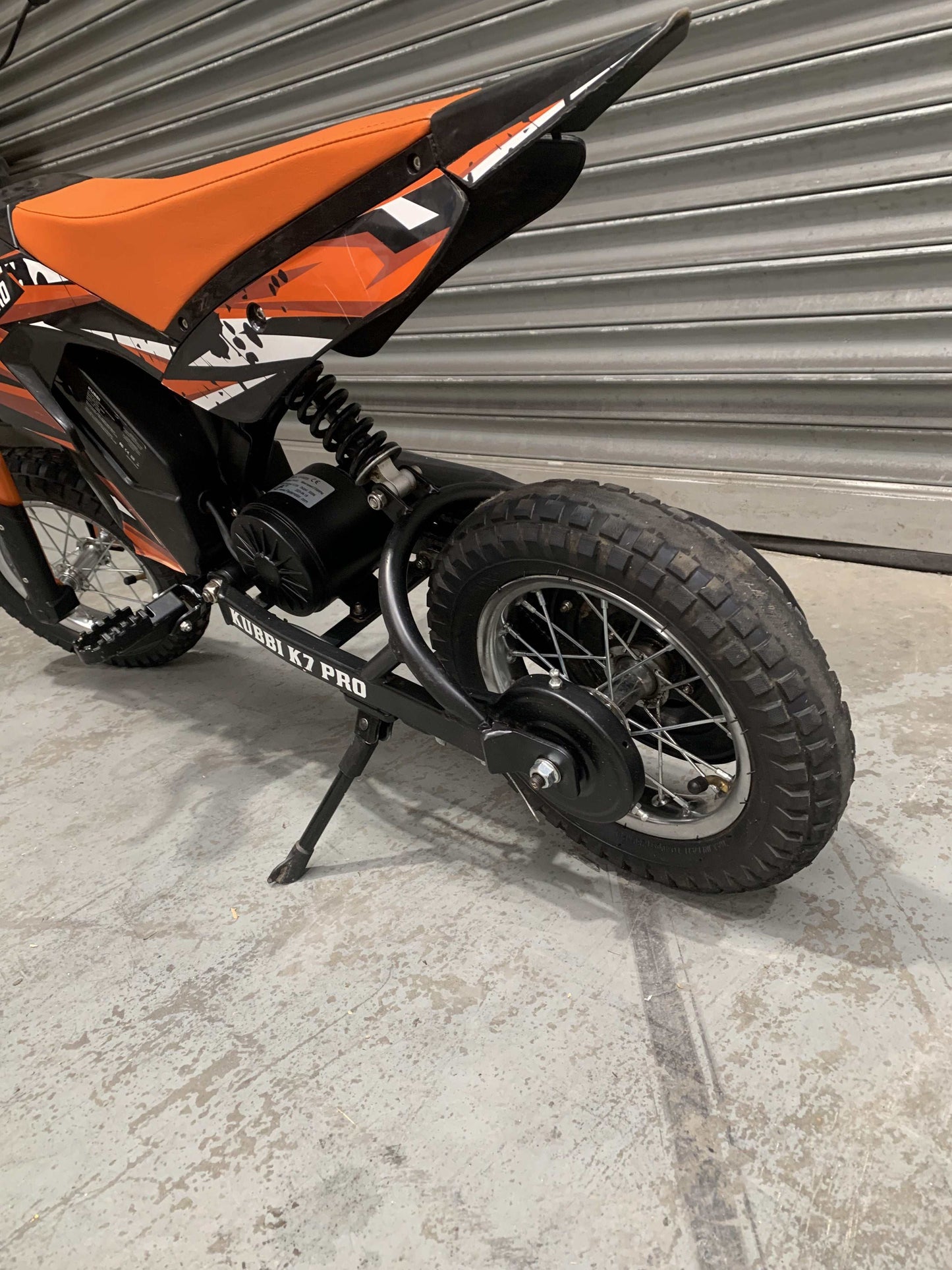 Kubbi K7 Pro bike in excellent used condition for Belfast warehouse collection only