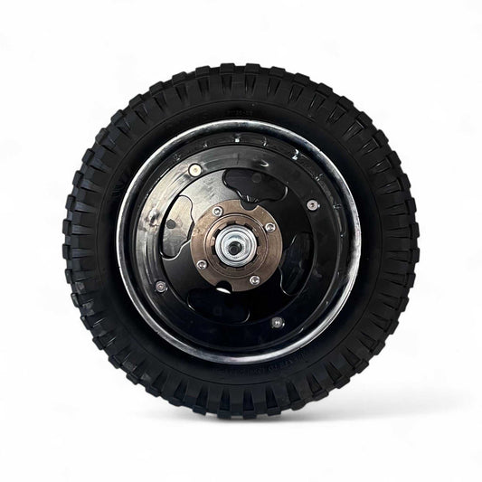 Kubbi K4 rear wheel with durable tire and metal hub assembly