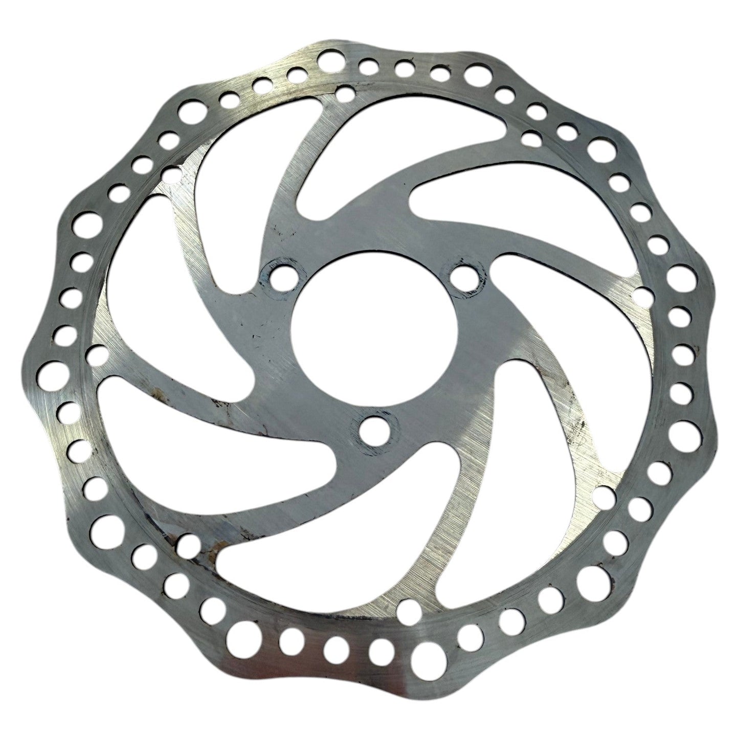 Close-up of Kubbi K10 Pro brake disc for electric scooter