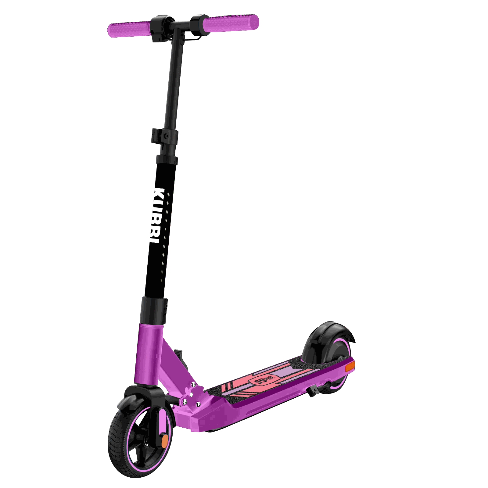 Kubbi S9 Pro electric scooter in purple with black handles and durable frame for professional use