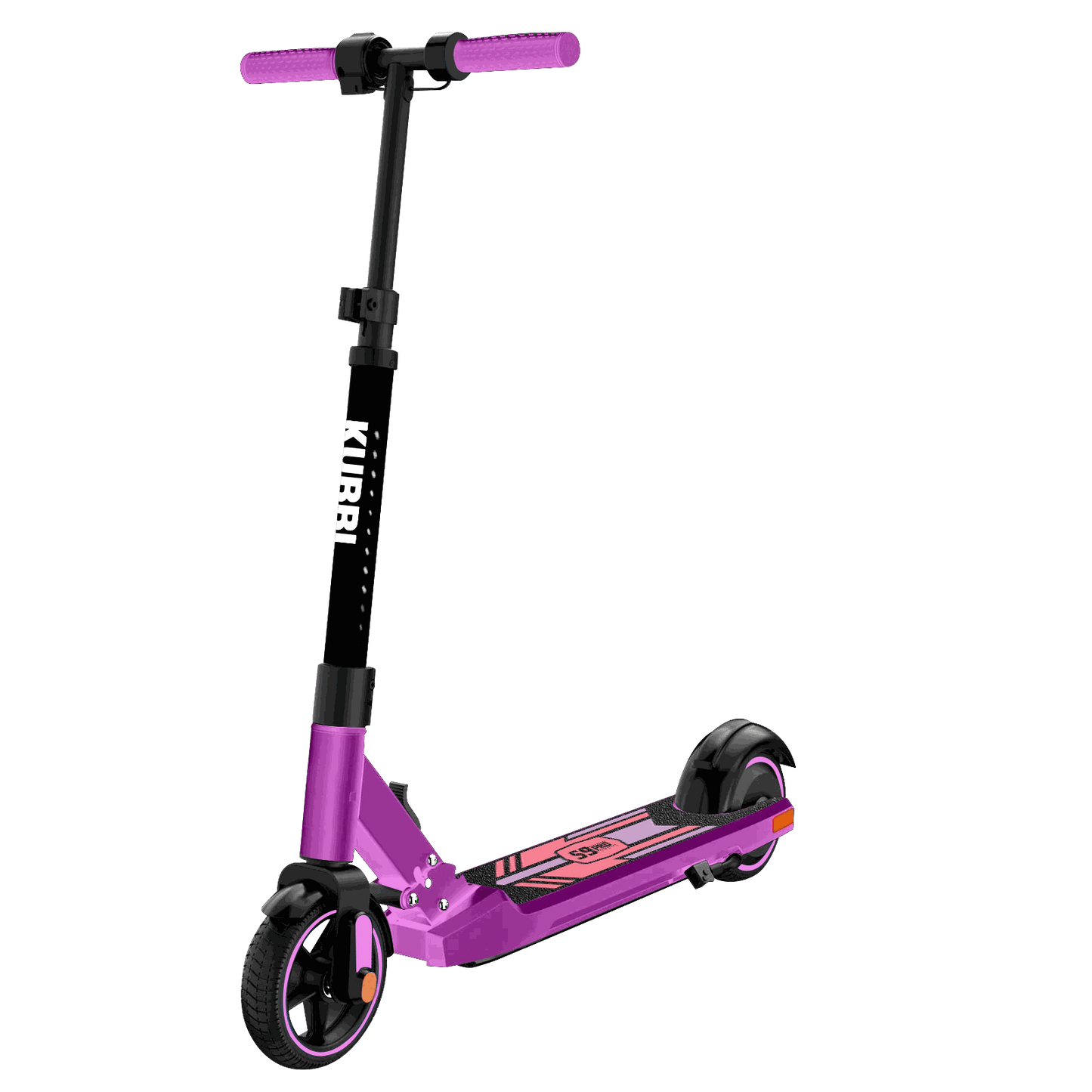 Kubbi S9 Pro electric scooter in purple with black handles and durable frame for professional use