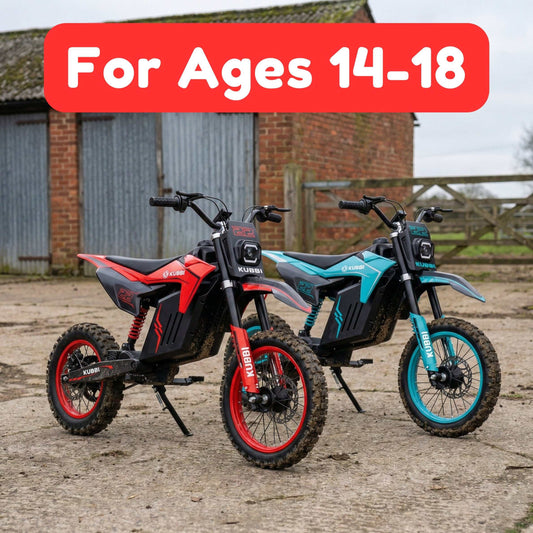 Kubbi K22 Electric Dirt Bike for teenagers aged 14-18 with 2000W motor and off-road tires